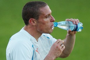 Diego “Ruso” Pérez, en pleno trabajo.