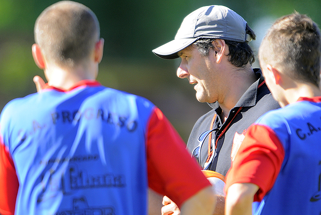 Carlos Rodao, DT de Progreso.