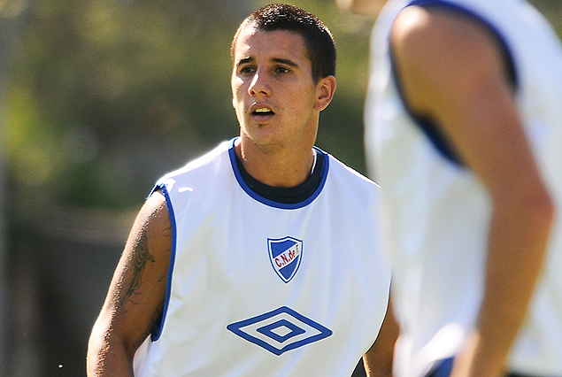 Hugo Dorrego, en el mediocampo tricolor.