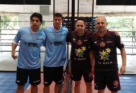 Ricardo Martínez y Sarandí Sobral.