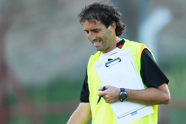 Guillermo Almada, DT de River Plate.