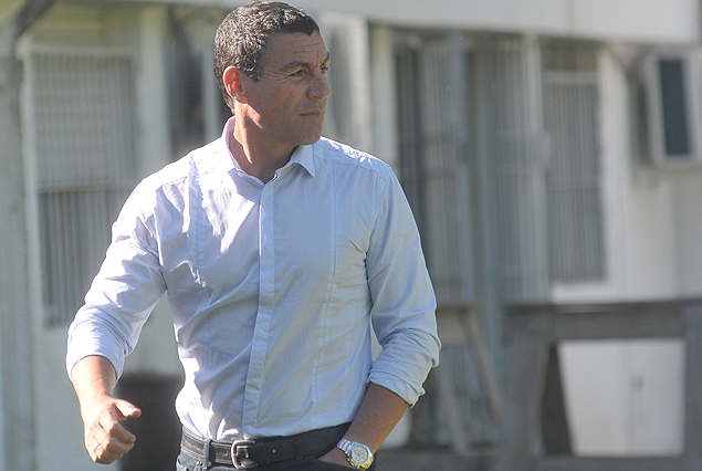 Carlos Sánchez, el gerente deportivo de Peñarol, en Los Aromos, y su visión optimista de los aurinegros. 
