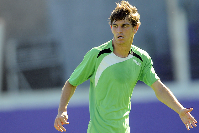 Felipe Klein al firme en la formación de Cerro Largo.