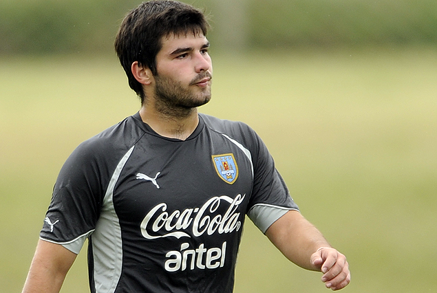 Gonzalo Latorre, delantero de la selección uruguaya Sub 17.