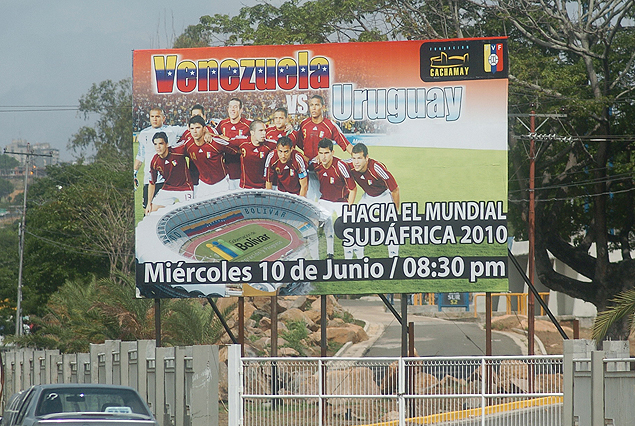 Venezuela-Uruguay, el martes a las 21.00 horas en el estadio CTE Cachamay de Puerto Ordaz.