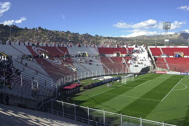 El Estadio de Cusco donde jugará Nacional por octavos de final de la Copa Bridgestone Libertadores.