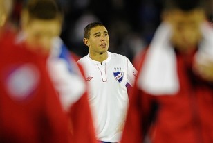 Diego Arismendi y las lágrimas del triste final en la Copa Libertadores. 