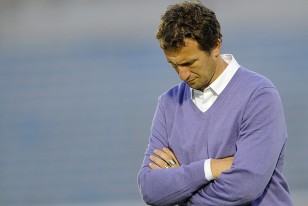 "Es lógico que si no llegan los resultados le apunten al entrenador", comentó Rodolfo Arruabarrena.