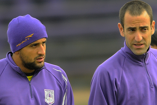 Maximiliano Callorda e Ignacio Risso, dos que estarán en el amistoso de los violetas ante la Selección Sub 20. 