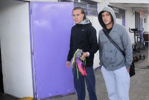 Diego Laxalt y Giorgian De Arrascaeta.