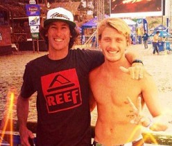 Luis Iturria y Lucas Madrid en Panamá.