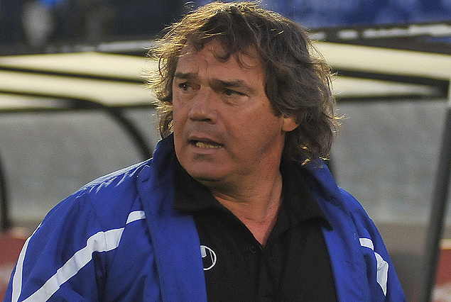 Mario Saralegui, entrenador de Juventud. 