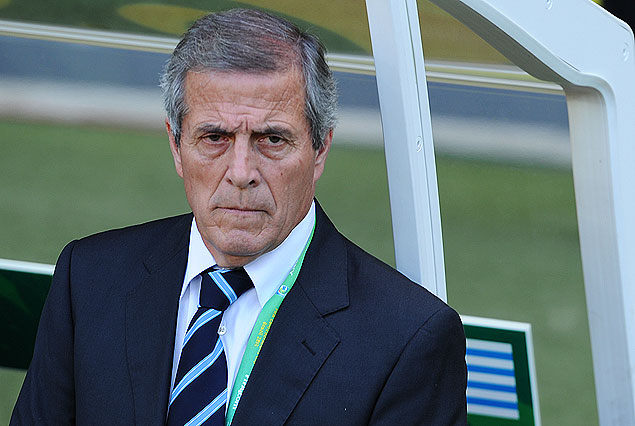 El Maestro Tabárez elogió a sus jugadores en la conferencia de prensa. 