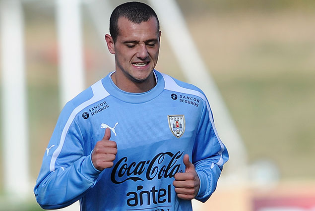 Matías Aguirregaray, el "Vasquito" volvió a la Celeste luego del título de Campeón Uruguayo en Peñarol. 