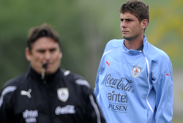 Felipe Avenatti y el profesor Fernando Parola. 