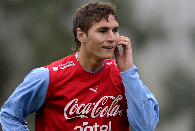 Guillermo Varela en el Real Madrid Castilla, dirigido por Zinedine Zidane.