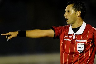 Julio Quintana, árbitro de Uruguay-Francia