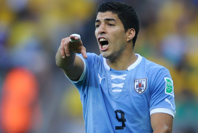 Luis Suárez, goleador histórico de la selección uruguaya.