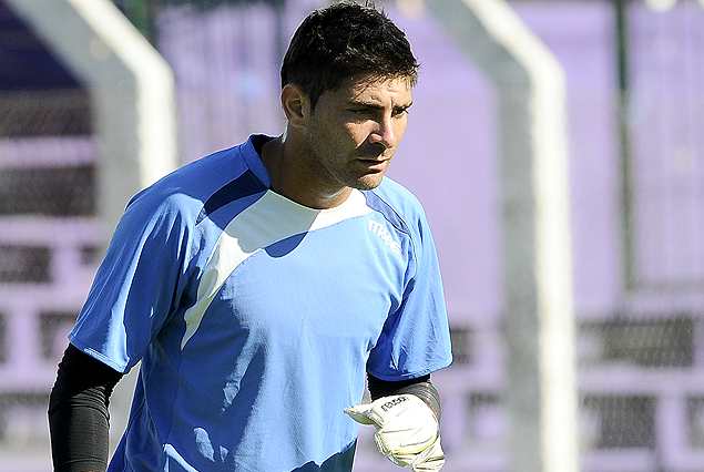 Alvaro García, arquero de Cerro Largo, ex Rocha FC.