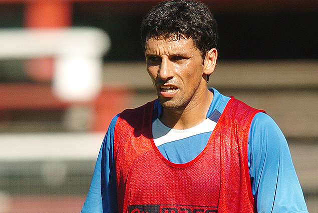 Marcos Otegui, uno de los diez futbolistas que comienzan los trabajos el jueves en el Estadio Ubilla.