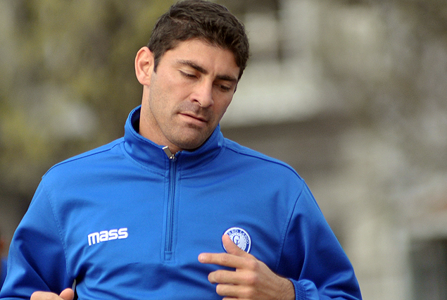 Alvaro García, no estuvo presente por gripe el viernes en el Ubilla.