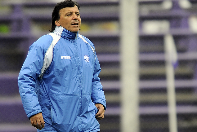 Juan Jacinto Rodríguez, entrenador de Cerro Largo. 