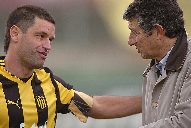 Dos referentes de Peñarol. Antonio Pacheco repite presencia en la Copa Sudamericana. Fernando Morena, nombre imborrable en la historia de los choques contra Cobreloa.