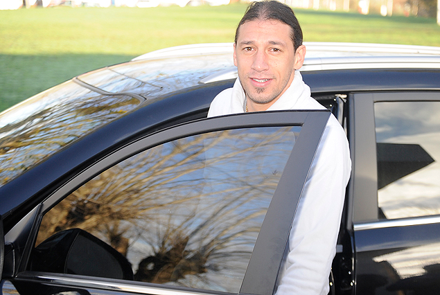 Richard Porta, deja Los Céspedes, después de trabajar en el gimnasio.