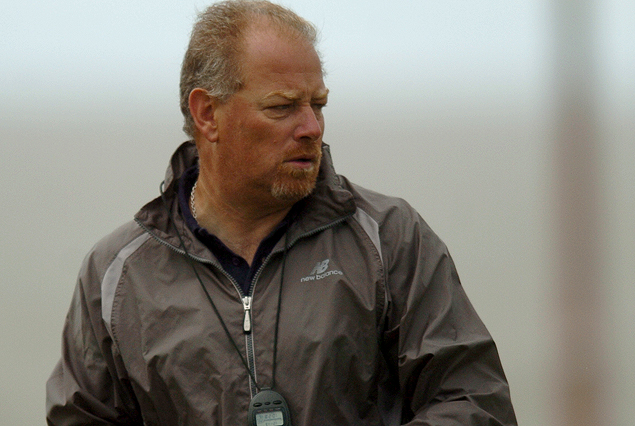 El profesor Pablo Sanguinetti, en la exigencia previa a un buen retorno a Primera.