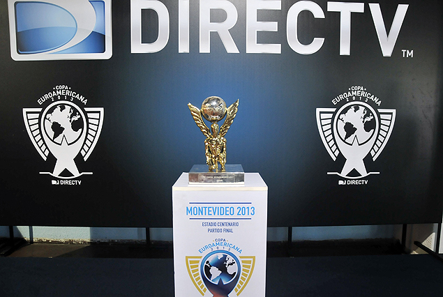 La Copa Euroamericana en el Estadio Centenario.