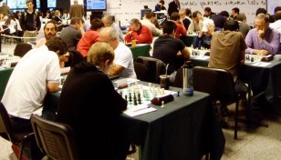 Didáctica de ajedrez en Montevideo.