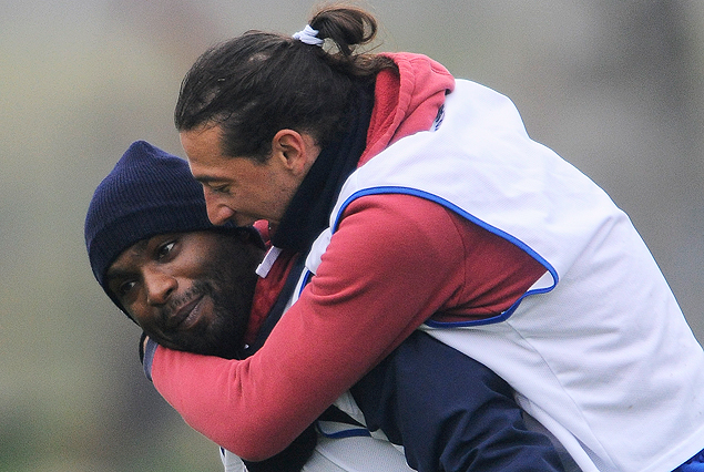 Santiago García y Richard Porta en Los Céspedes.