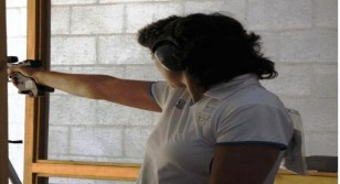 Carolina Lozado, integrante de la delegación.