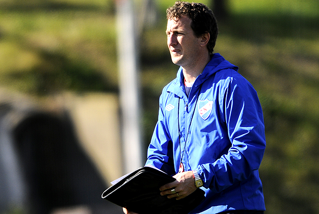 Rodolfo Arruabarrena, técnico de Nacional. 