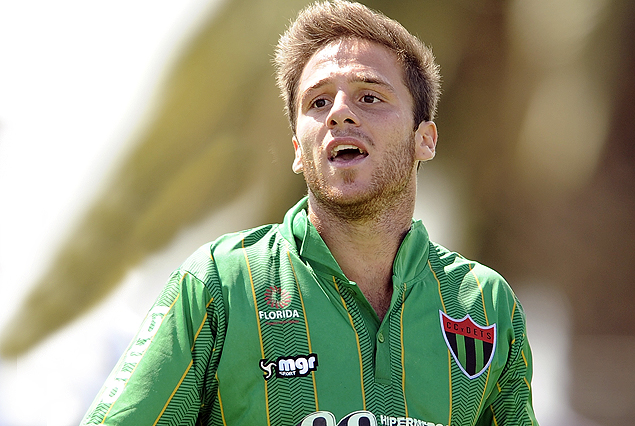 Santiago Lamanna, autor del gol de El Tanque Sisley.