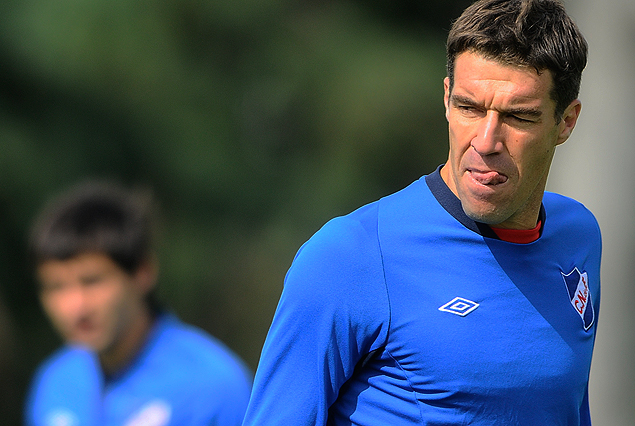 Andrès Scotti y Maximiliano Calzada, los dos que entran en el once titular de Nacional. 