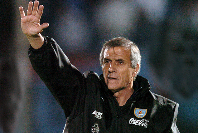 Oscar Tabárez, director técnico de la Selección de Uruguay. 