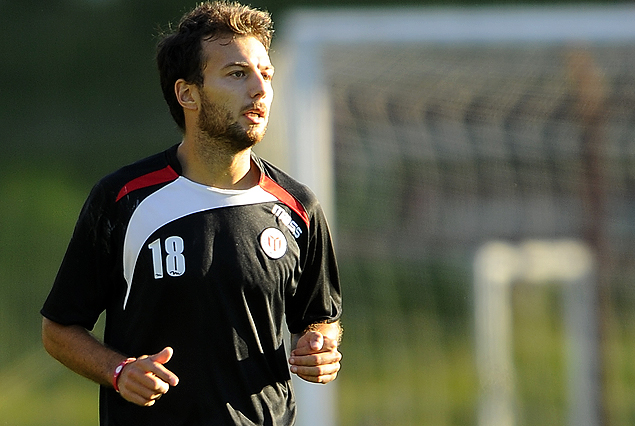 Claudio Herrera integró el equipo alternativo de River que enfrentó a Atenas.