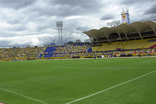Estadio Olímpico Atahualpa de Quito.