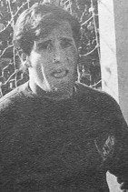 Eduardo "Ñato" García, con el buzo de arquero de Nacional, antes atajó en Peñarol, en tiempos donde había bronca por jugar en los dos grandes.