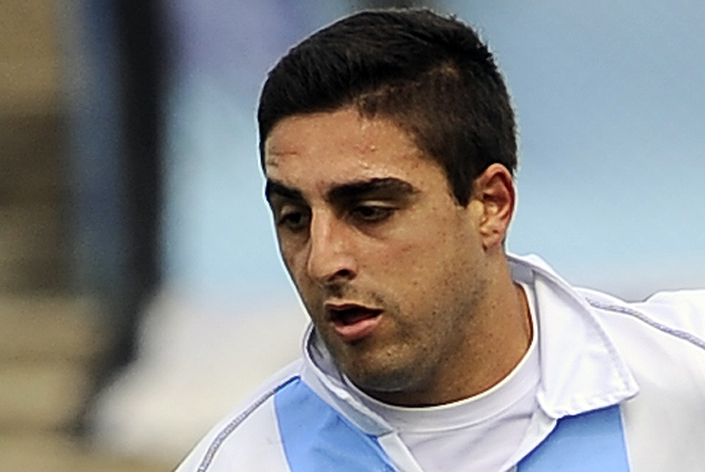 Luis Urruti, uno de los tres futbolistas que Danilo Baltierra tiene en sanidad.