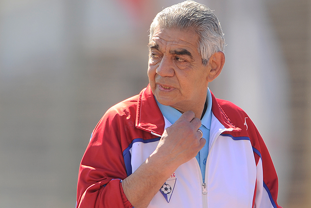 Miguel Angel Puppo, entrenador de Huracán FC.