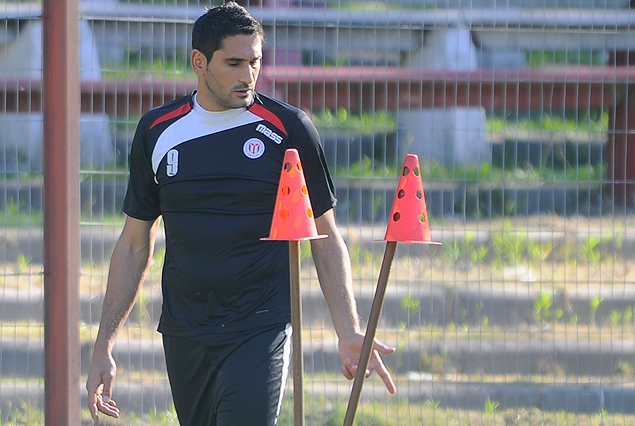 Sebastián Taborda, hizo fútbol el miércoles en el Saroldi, y entra en convocatoria frente a Fénix. 
