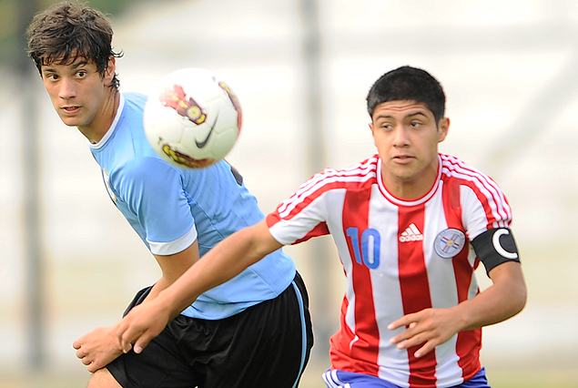 Sub 15: Uruguay-Paraguay, el jueves a las 16.00 horas en el Parque Capurro.
