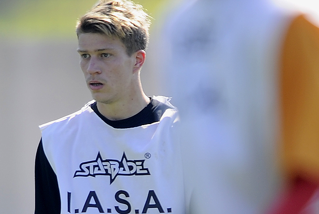 Federico Gallego, no trabajó el miércoles por un golpe, pero estará el domingo ante River Plate.