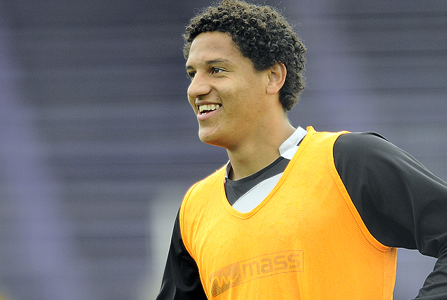 Felipe Gedoz es todo alegría.