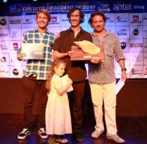 Lucas Madrid, Luisma Iturria y Alejandro Gattás.