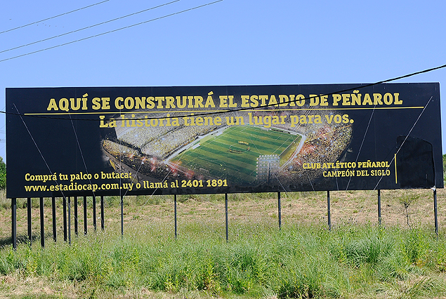 El predio donde será construido el nuevo estadio de Peñarol.