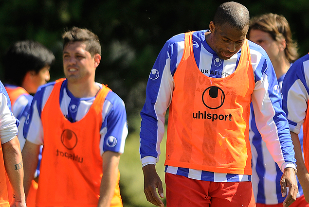 El plantel trabajó en la chacra del club.