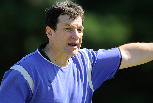 Jorge Giordano, entrenador de Juventud. 